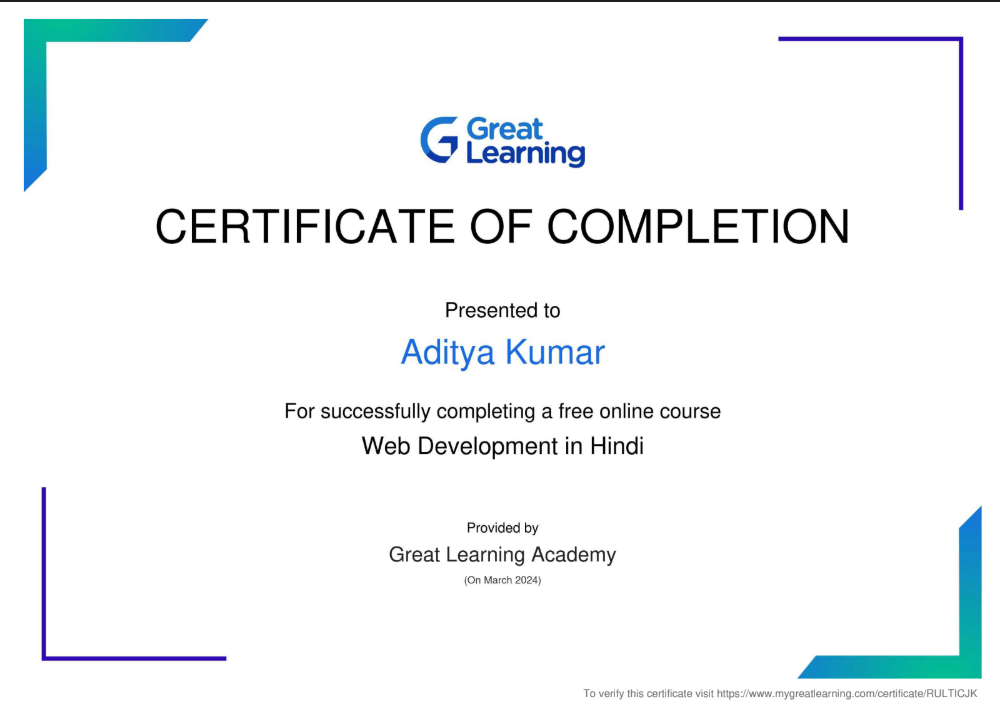 Certificate 6
